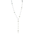 Real Gold Plated Irregular Faux Pearl Tassel Sweater Necklace Long Geometric Luxury Chain view 5