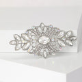 Alloy Crystal Rhinestone Floral Brooch For Versatile Apparel Decoration view 5