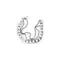Stackable Dragon Bone Chain Bracelet, Niche Hip Hop Minimalist Cuban Titanium Steel Men's Jewelry view 5