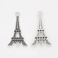 Zinc Alloy Eiffel Tower Charm Pendant for DIY Necklace Bracelet Jewelry Making view 3
