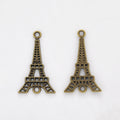 Zinc Alloy Eiffel Tower Charm Pendant for DIY Necklace Bracelet Jewelry Making view 2