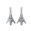 Zinc Alloy Eiffel Tower Charm Pendant No.360543 for DIY Necklace Bracelet Jewelry Making view 3