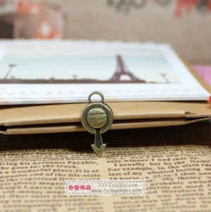23x11mm Boy Symbol Alloy Charm Pendant
