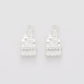 Zinc Alloy Castle Charm Pendant for DIY Necklace Bracelet Jewelry Making view 4