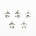 Zinc Alloy House Charm Pendant No.332089 for DIY Necklace Bracelet Jewelry Making view 4