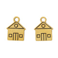 Zinc Alloy House Charm Pendant No.332089 for DIY Necklace Bracelet Jewelry Making view 3