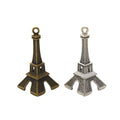 Zinc Alloy Eiffel Tower Charm Pendant No.753209 for DIY Necklace Bracelet Jewelry Making view 4