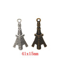 Zinc Alloy Eiffel Tower Charm Pendant No.174705 for DIY Necklace Bracelet Jewelry Making view 1