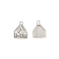 Zinc Alloy House Charm Pendant for DIY Necklace Bracelet Jewelry Making view 3