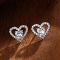 Valentine Gift Box Heart Stud Earrings Fashion Commuter Birthday Gift Jewelry For Women view 1