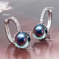 Fashion Pearl Earrings For Women Hong Kong Style Trendy Personality Ear Cuff Jewelry view 4