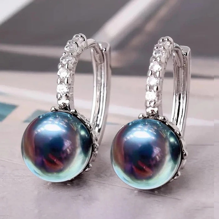 Fashion Pearl Earrings For Women Hong Kong Style Trendy Personality Ear Cuff Jewelry