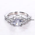 European Luxury Women's Wedding Ring, Hot Selling Fashion Jewelry Statement Bridal Finger Ring view 4