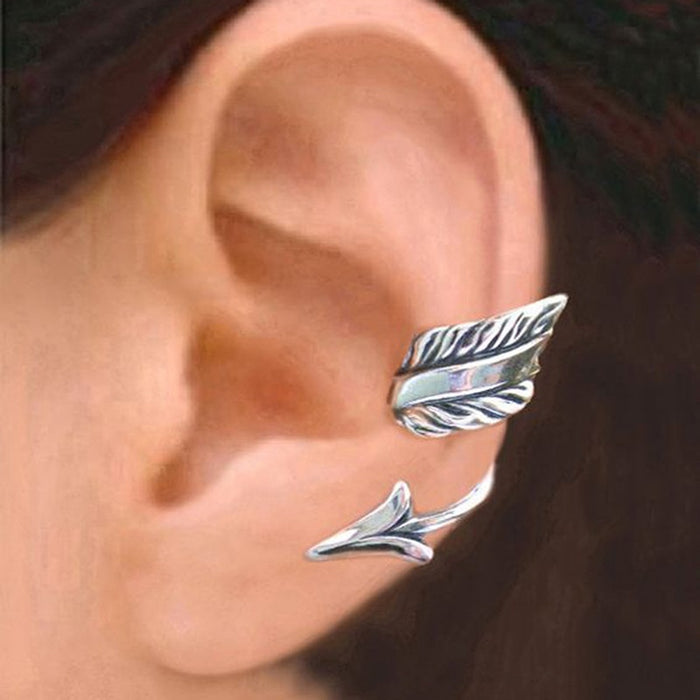 Unisex Arrow Ear Cuff Clip, Trendy Arrow Cartilage Earring For Non Pierced Ears Earrings