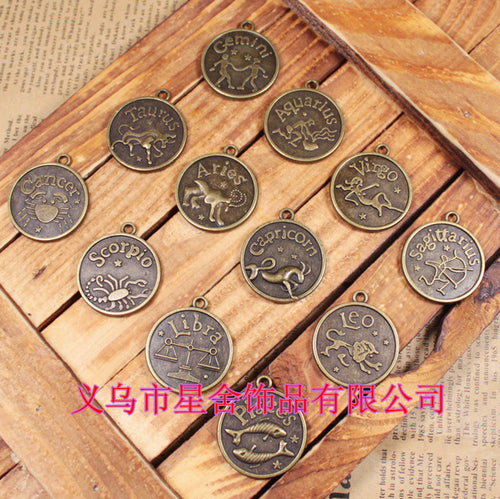 zodiac bezel pendants shown in source main image 2
