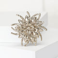 Full Rhinestone Alloy Brooch Pin For Women's Suits And Dresses view 3