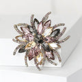 Full Rhinestone Alloy Brooch Pin For Women's Suits And Dresses view 2