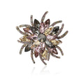 Full Rhinestone Alloy Brooch Pin For Women's Suits And Dresses view 5