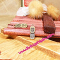27x8mm Alloy Flip Phone Charm Pendant