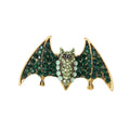 Metal Alloy Enamel Bat Brooch For Suits And Coat Accessories view 5