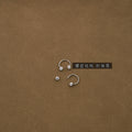 Luxury Full Rhinestone C Shape Spiral Ear Cuff Studs Minimalist Alloy U Hoop Cartilage Earrings view 4