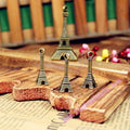 Vintage 28x10mm 3D Tower Charm Pendant