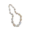 Irregular Faux Pearl Geometric Sweater Necklace Chic Commuter Collarbone Jewelry view 5