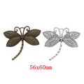 Zinc Alloy Dragonfly Charm Pendant No.885004 for DIY Necklace Bracelet Jewelry Making view 1