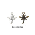 Zinc Alloy Dragonfly Charm Pendant No.709229 for DIY Necklace Bracelet Jewelry Making view 1
