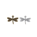 Zinc Alloy Dragonfly Charm Pendant No.904020 for DIY Necklace Bracelet Jewelry Making view 5