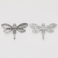 Zinc Alloy Dragonfly Charm Pendant No.363885 for DIY Necklace Bracelet Jewelry Making view 3