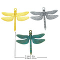 Zinc Alloy Dragonfly Charm Pendant No.529969 for DIY Necklace Bracelet Jewelry Making view 1