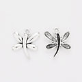 Antique Silver Zinc Alloy Dragonfly Charm Pendant for DIY Necklace Bracelet Jewelry Making view 3