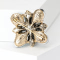Alloy Crystal Rhinestone Brooch Pin For Coat Sweater And Lapel view 3