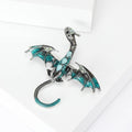 Alloy Enamel Cute Dragon Brooch Pin For Blazers And Coats view 2