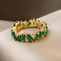 Japanese Light Luxury Geometric Irregular Index Ring For Women French Vintage Court Jewelry view 2