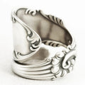 Vintage Distressed Flower Ring For Women European American Adjustable Open Finger Ring Jewelry view 4