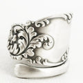 Vintage Distressed Flower Ring For Women European American Adjustable Open Finger Ring Jewelry view 1