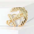 Alloy Enamel Anchor Brooch For Men's And Women's Suit Decoration view 3