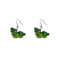 Cute Cartoon Chicken Elephant Bear Dolphin Earrings For Women, Creative Animal Ear Jewelry Accessories view 5