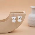 Cute Cartoon Chicken Elephant Bear Dolphin Earrings For Women, Creative Animal Ear Jewelry Accessories view 3