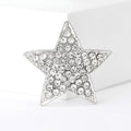 Alloy Rhinestone Small Star Brooch Pin For Fashion Clothing view 1