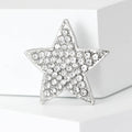 Alloy Rhinestone Small Star Brooch Pin For Fashion Clothing view 4