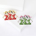 Enamel Alloy Three Model Brooch Pin For Scarves And Collars view 1