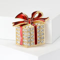 Alloy Enamel Christmas Gift Brooch For Sweaters And Coats view 5