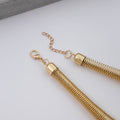 Exaggerated Heavy Metal Spring Necklace For Women, Luxury African Style Statement Choker view 4