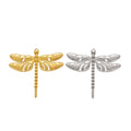 Zinc Alloy Dragonfly Charm Pendant No.537395 for DIY Necklace Bracelet Jewelry Making view 4