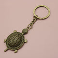 Metal Minimalist Turtle Keychain For Bag Charm Gift view 6