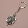 Metal Minimalist Turtle Keychain For Bag Charm Gift view 3