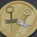 Metal Dragonfly Keychain Minimalist Bag Charm view 3